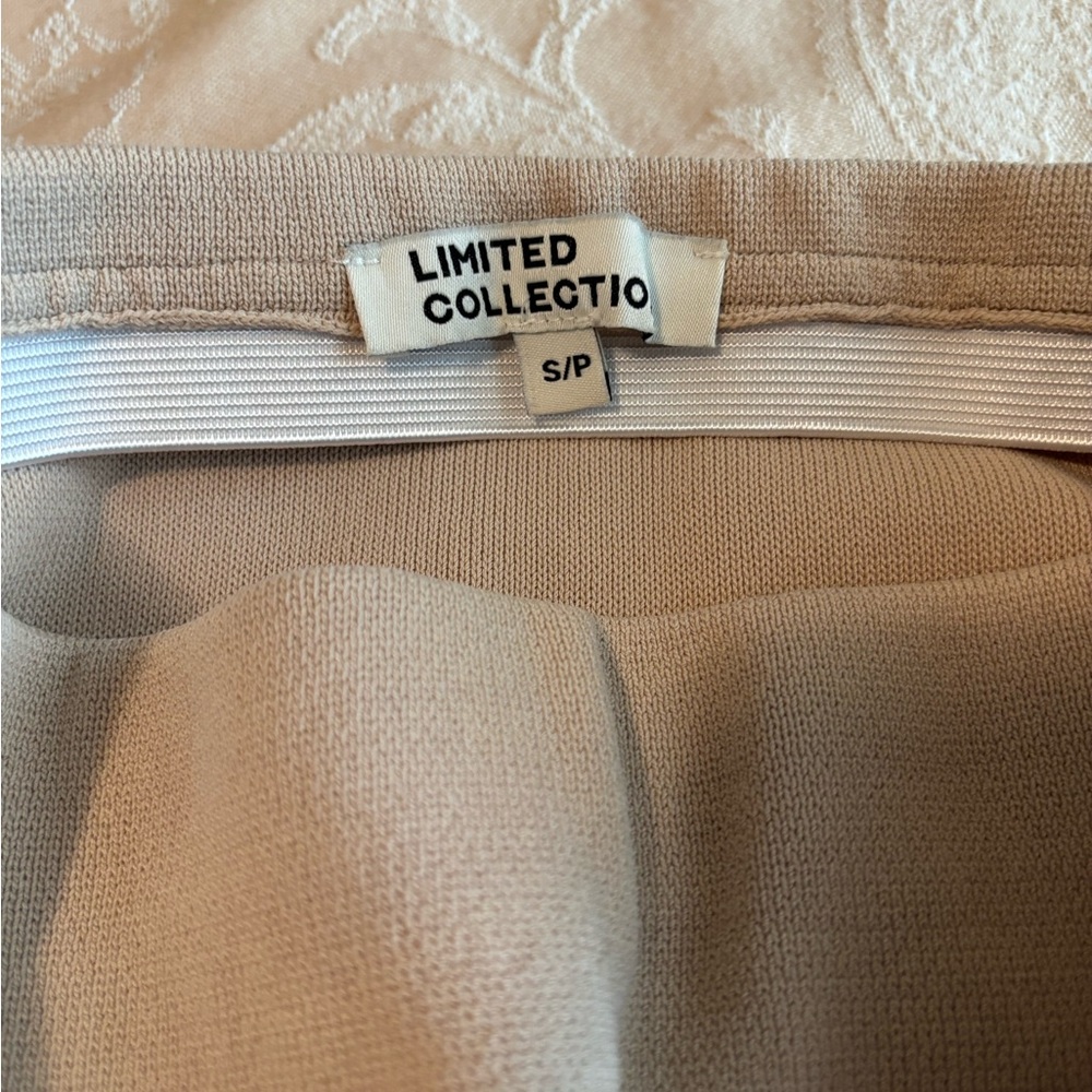 Beige Slit Leg Midi Skirt - Picture 7 of 7